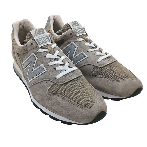 New‎ Balance 996 Shoes Mens Size 12 Made in USA Classic Retro Runner Suede Mesh - Picture 2 of 8